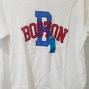 PRIMARK T-SHIRT BOSTON LOGO SIZES 8-9YRS